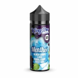 Kingston 50/50 - Black Grape, Lime, Bubblegum and Menthol - 100ml