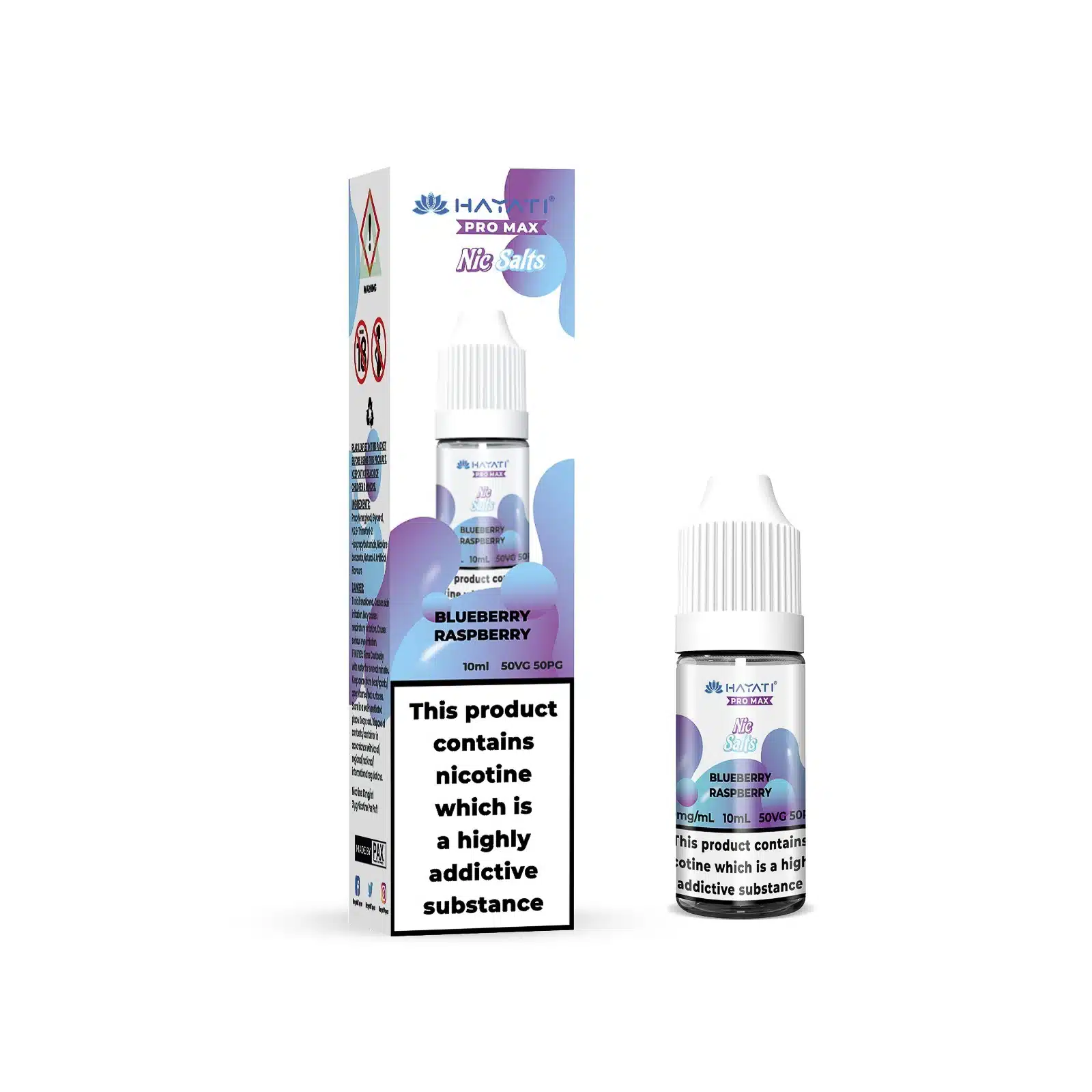 20mg Hayati Pro Max Nic Salts 10ml - Image 6