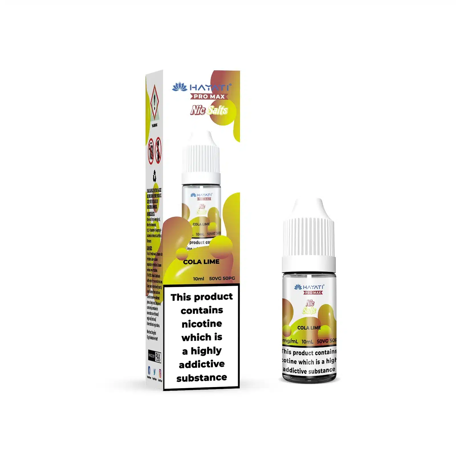 20mg Hayati Pro Max Nic Salts 10ml - Image 8