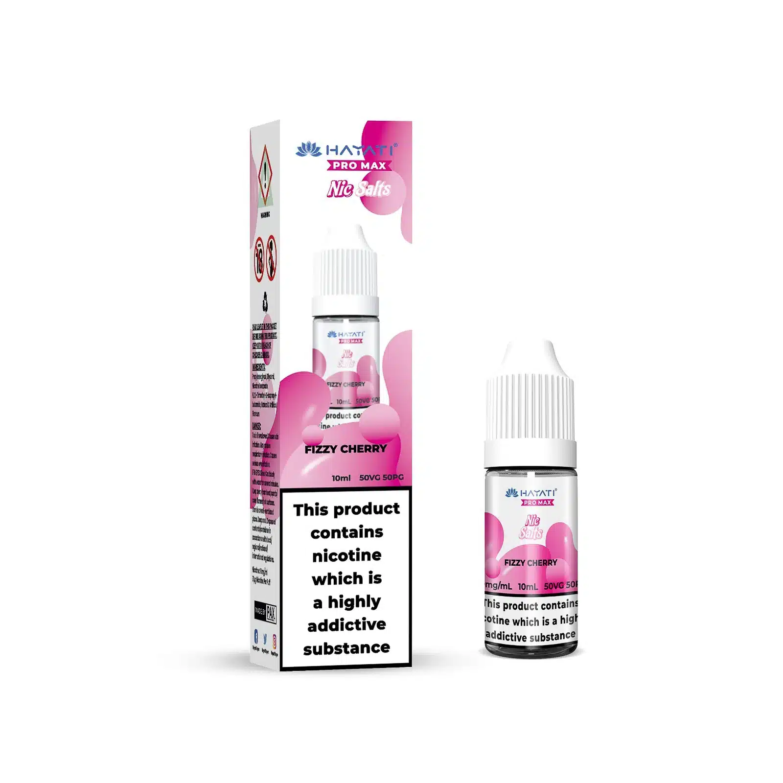 20mg Hayati Pro Max Nic Salts 10ml - Image 9