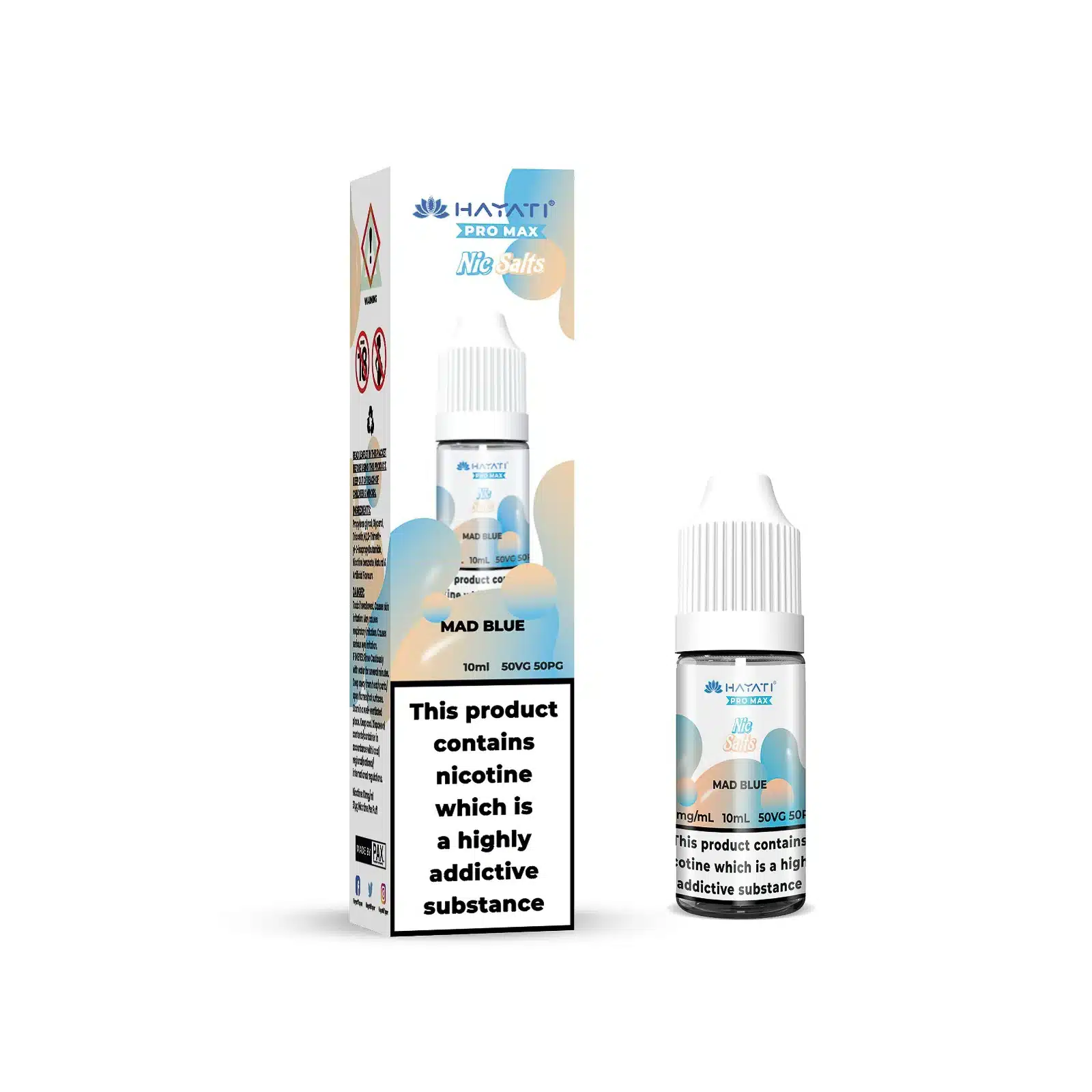 20mg Hayati Pro Max Nic Salts 10ml - Image 12