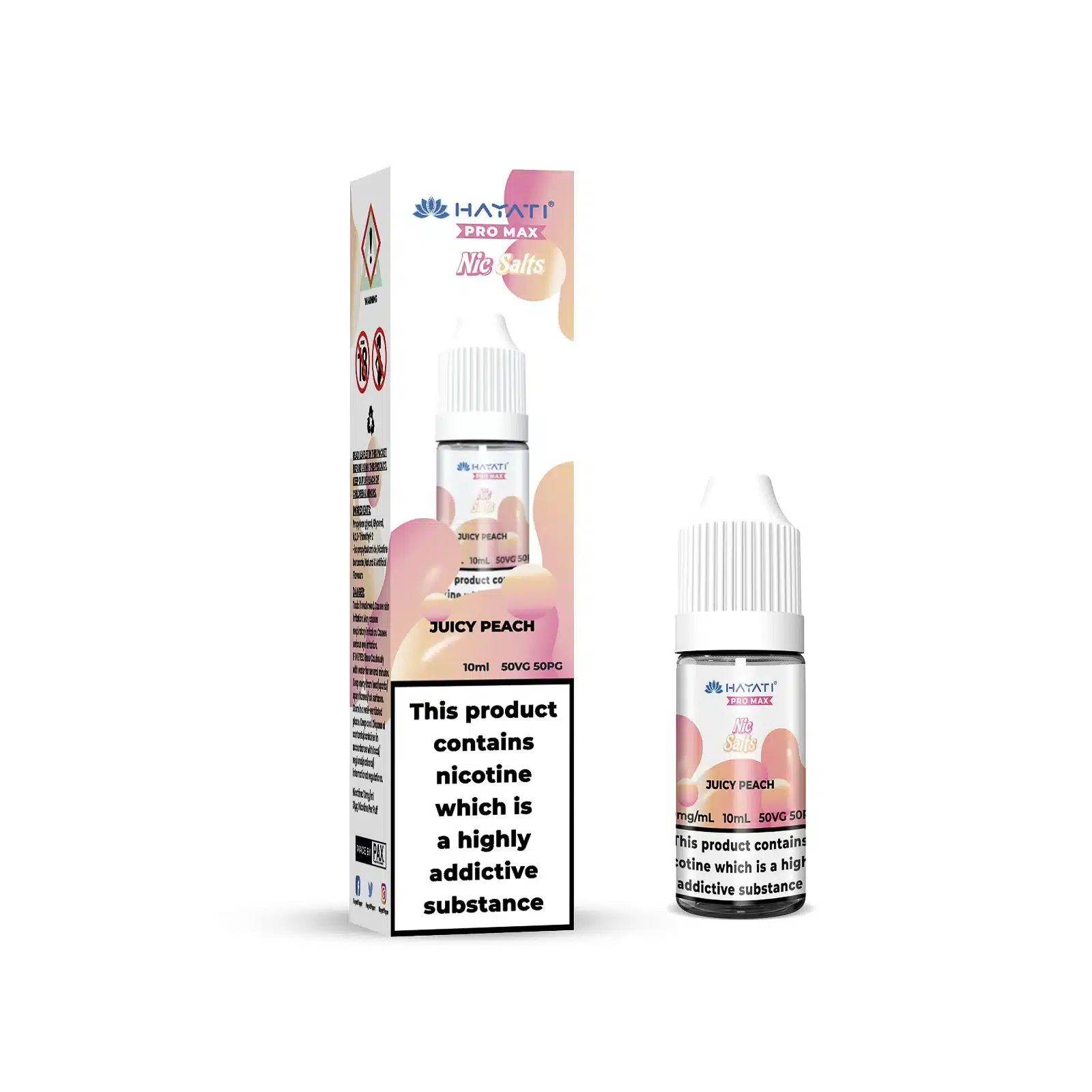 20mg Hayati Pro Max Nic Salts 10ml - Image 14