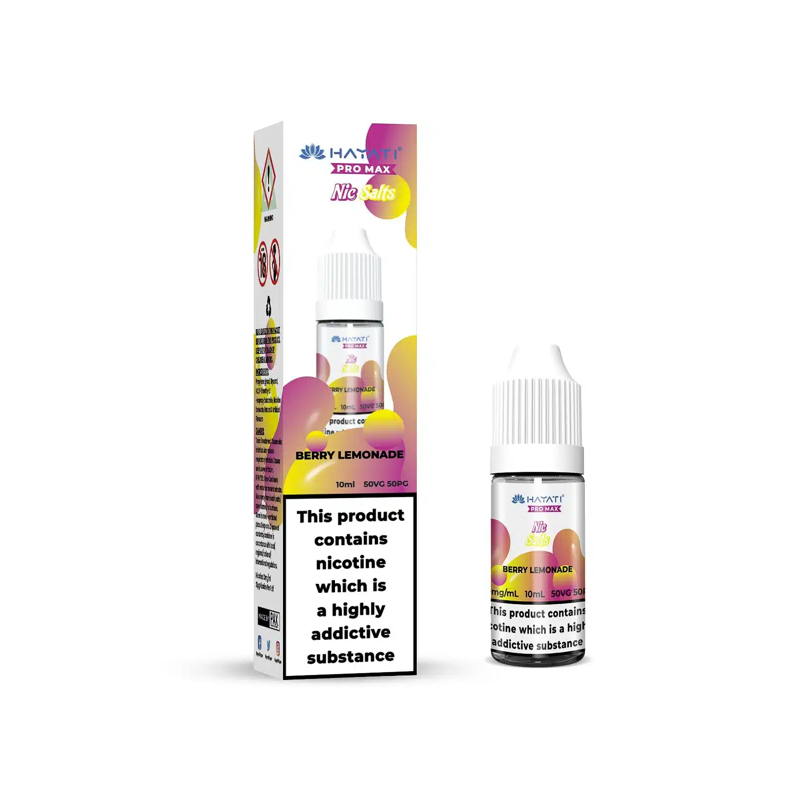 20mg Hayati Pro Max Nic Salts 10ml - Image 16