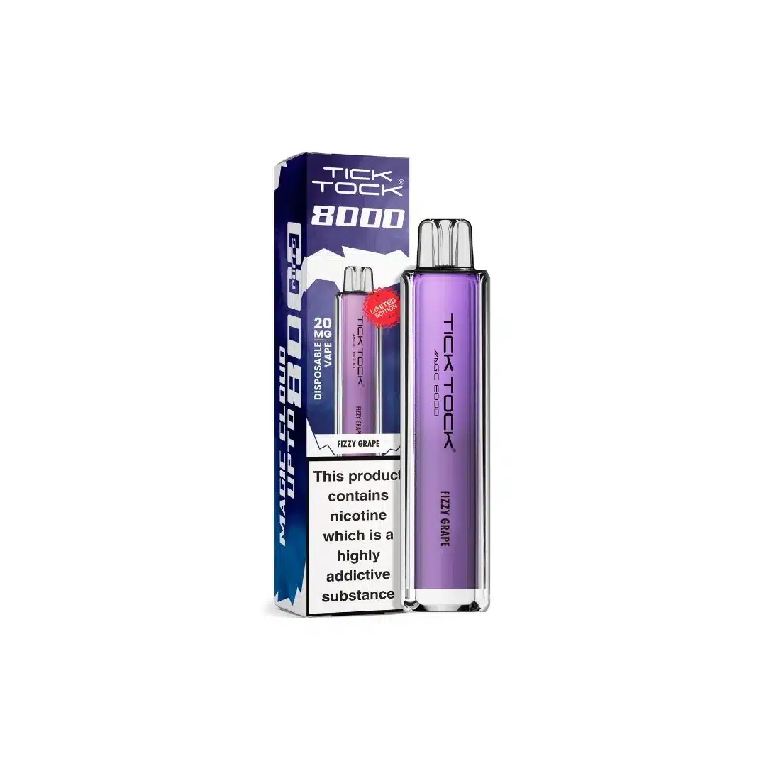20mg Tick Tock Magic 8000 Prefilled Pod Kit 8000 Puffs - Image 13