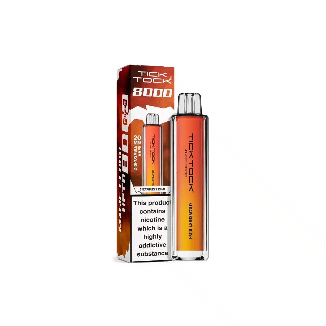 20mg Tick Tock Magic 8000 Prefilled Pod Kit 8000 Puffs - Image 32