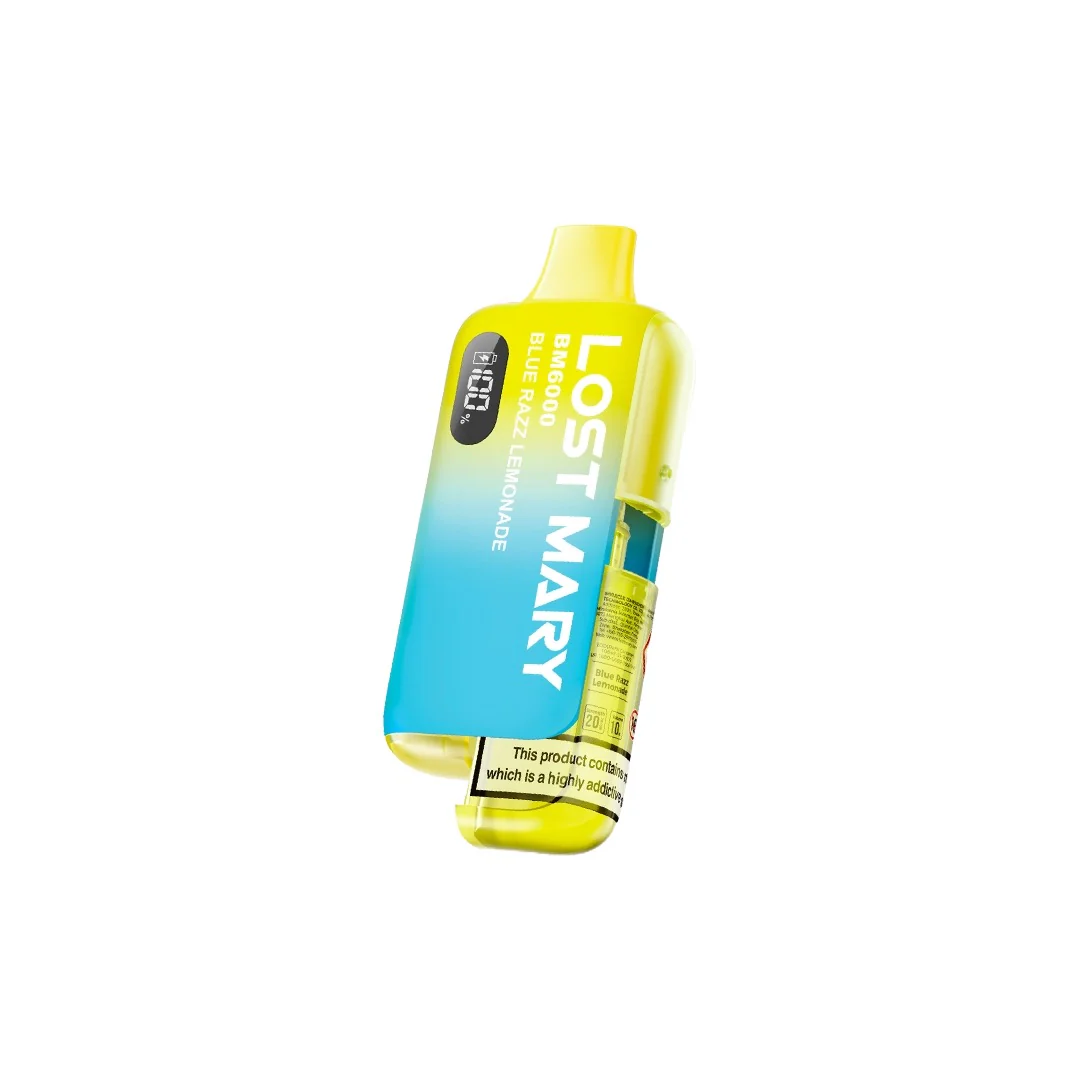 20mg LOST MARY BM6000 Refillable Pod Kit - 6000 Puffs - Image 12