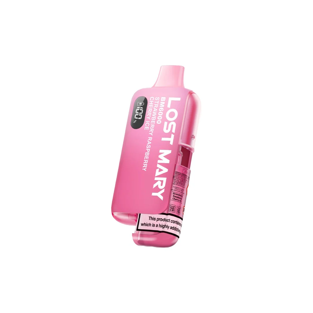 20mg LOST MARY BM6000 Refillable Pod Kit - 6000 Puffs - Image 13