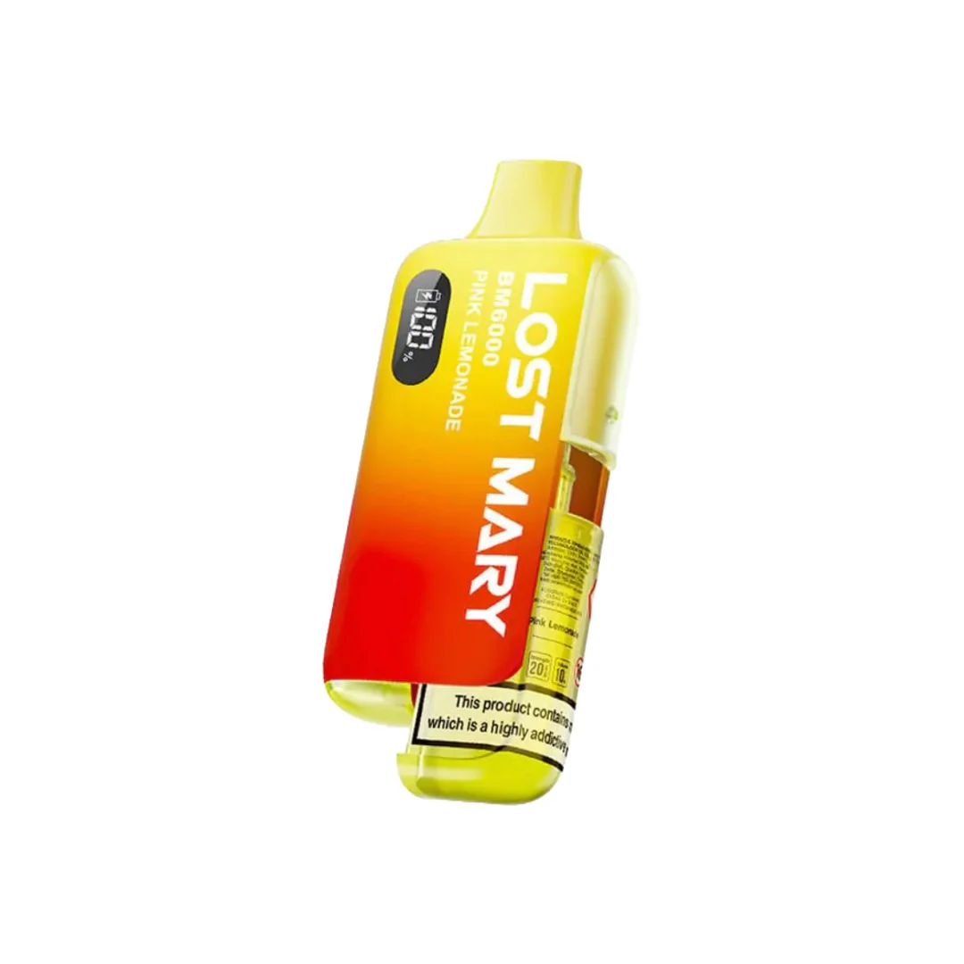 20mg LOST MARY BM6000 Refillable Pod Kit - 6000 Puffs - Image 27
