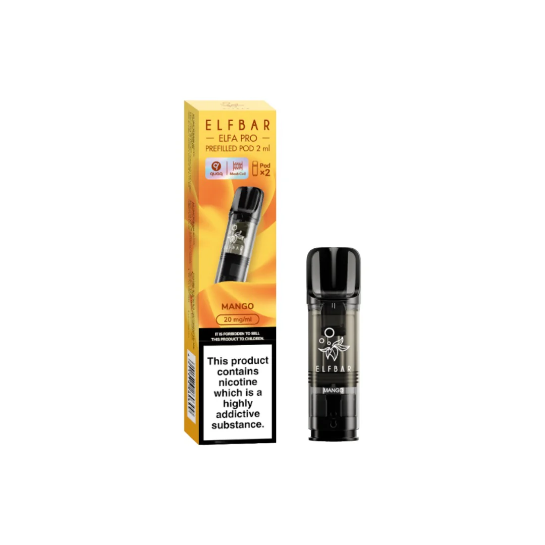 ELF Bar ELFA Pro 20mg Replacement Prefilled Pods 2ml 1200 Puffs - 2 Pcs - Image 46