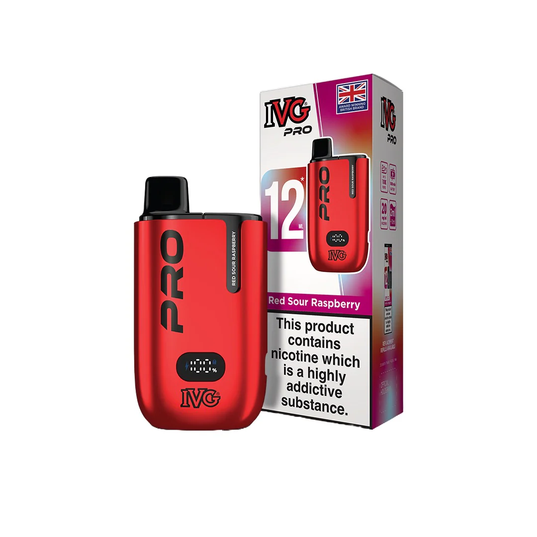 20mg I VG Pro 12 Prefilled Pod Vape Kit 10000 Puffs - Image 9
