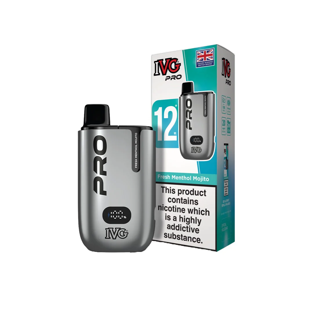 20mg I VG Pro 12 Prefilled Pod Vape Kit 10000 Puffs - Image 16