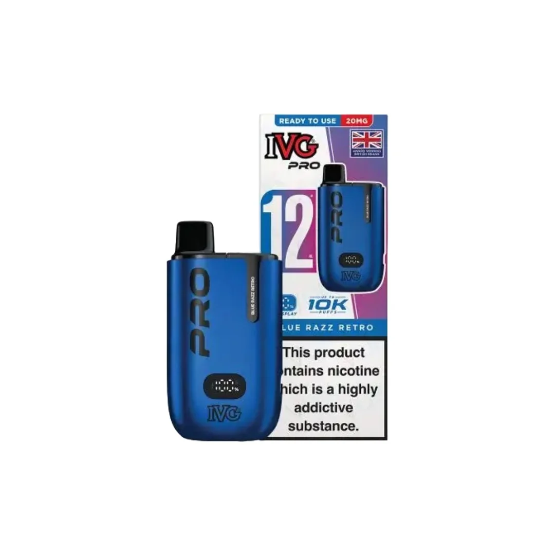 20mg I VG Pro 12 Prefilled Pod Vape Kit 10000 Puffs - Image 18
