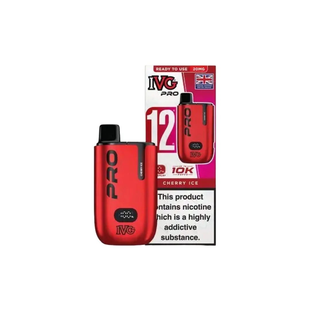 20mg I VG Pro 12 Prefilled Pod Vape Kit 10000 Puffs - Image 20