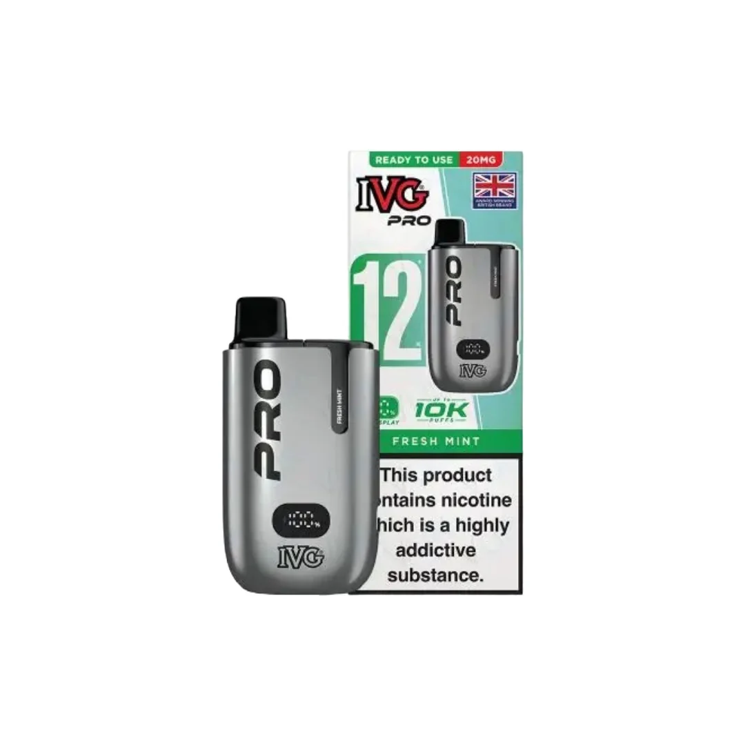 20mg I VG Pro 12 Prefilled Pod Vape Kit 10000 Puffs - Image 23