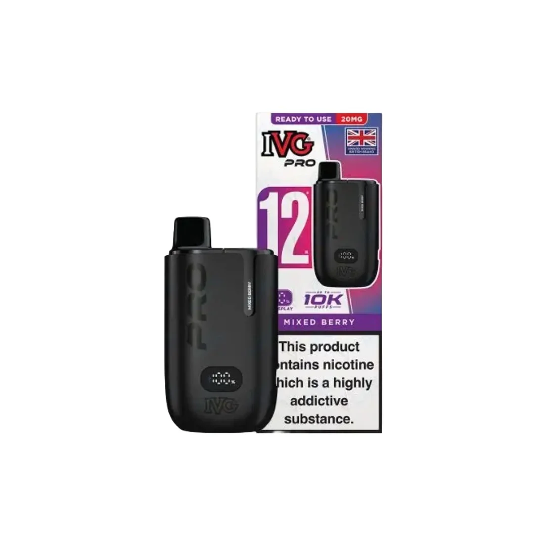 20mg I VG Pro 12 Prefilled Pod Vape Kit 10000 Puffs - Image 26