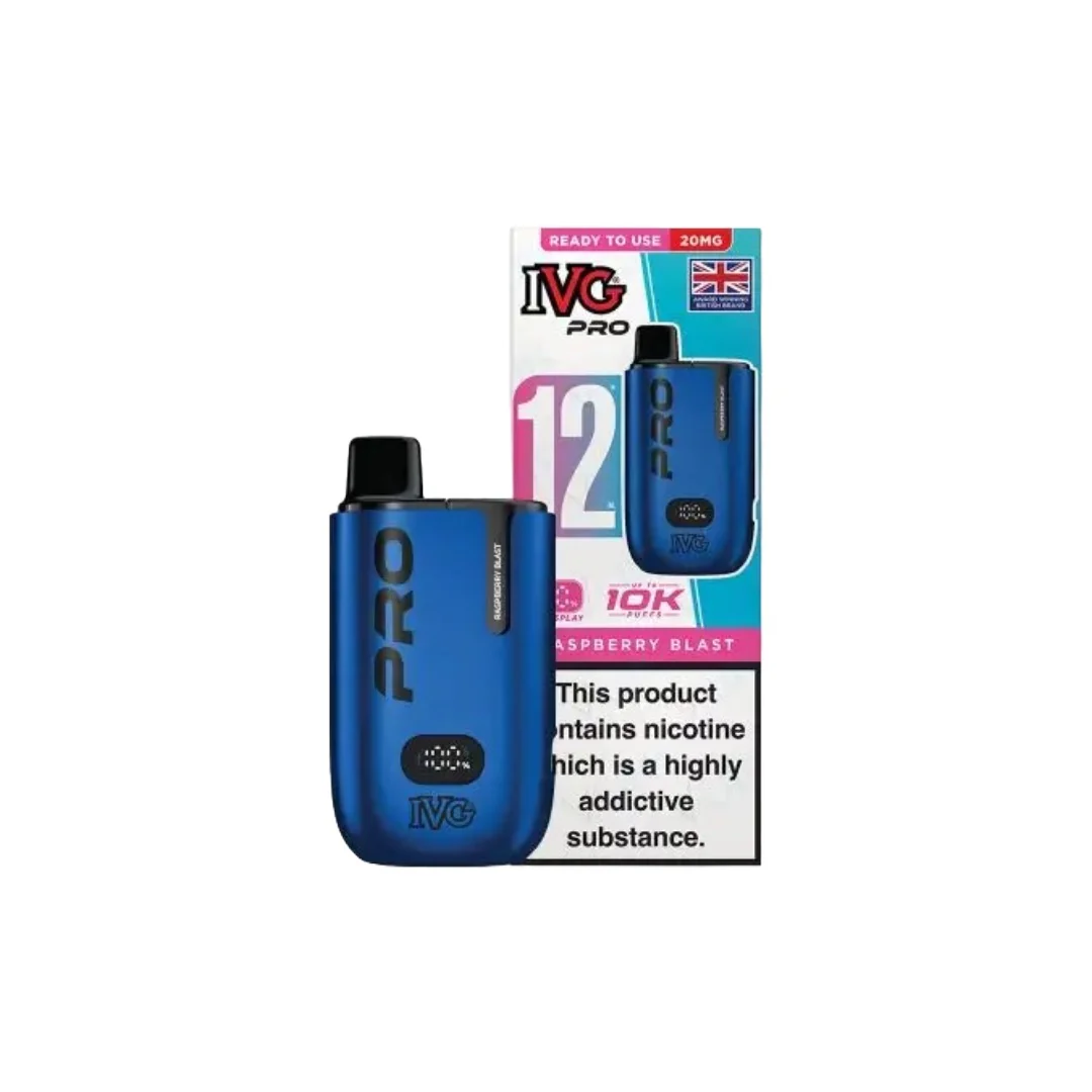 20mg I VG Pro 12 Prefilled Pod Vape Kit 10000 Puffs - Image 28