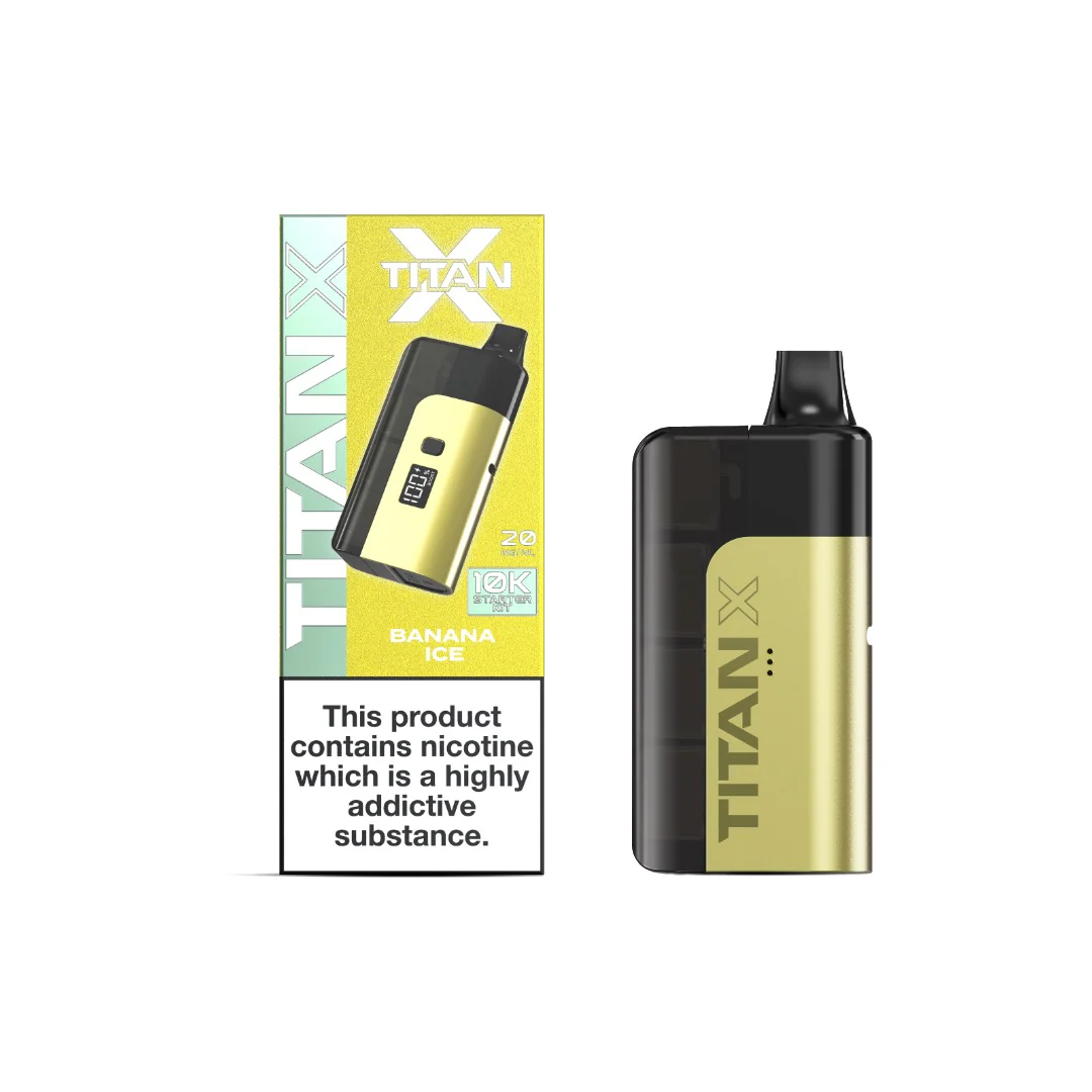 20mg Titan X 10k Puff Prefilled Pod Vape Kit - Image 2