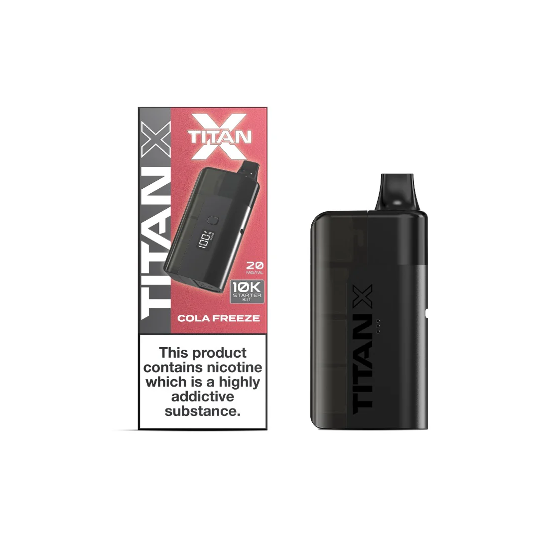 20mg Titan X 10k Puff Prefilled Pod Vape Kit - Image 6