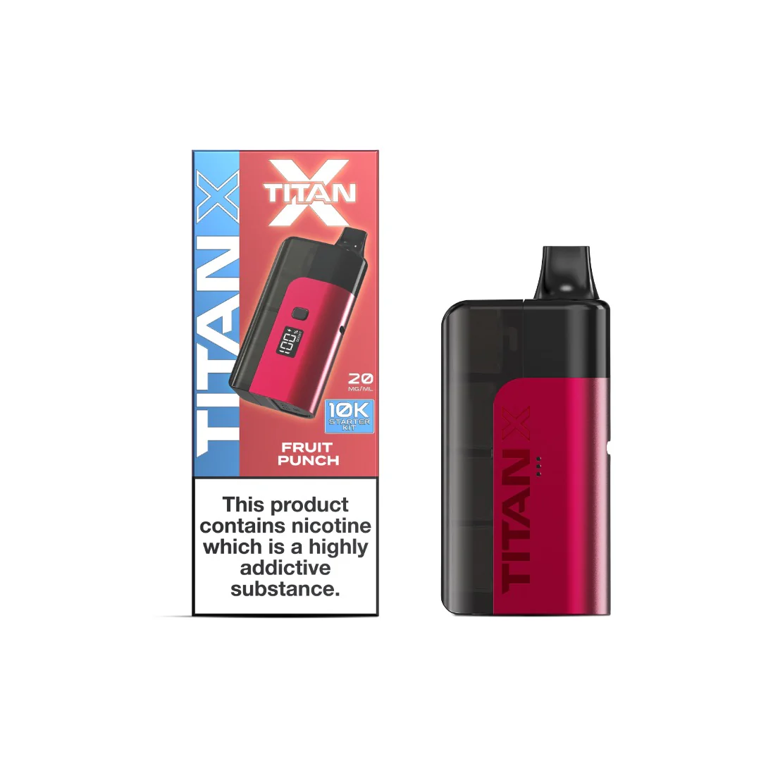 20mg Titan X 10k Puff Prefilled Pod Vape Kit - Image 8