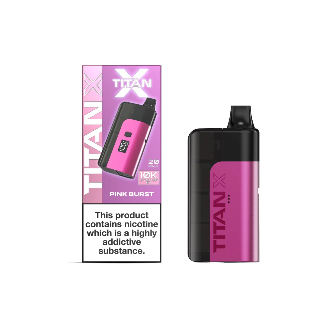 20mg Titan X 10k Puff Prefilled Pod Vape Kit - Image 10