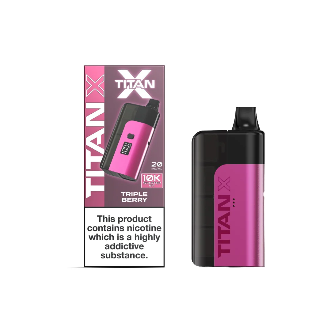 20mg Titan X 10k Puff Prefilled Pod Vape Kit - Image 15