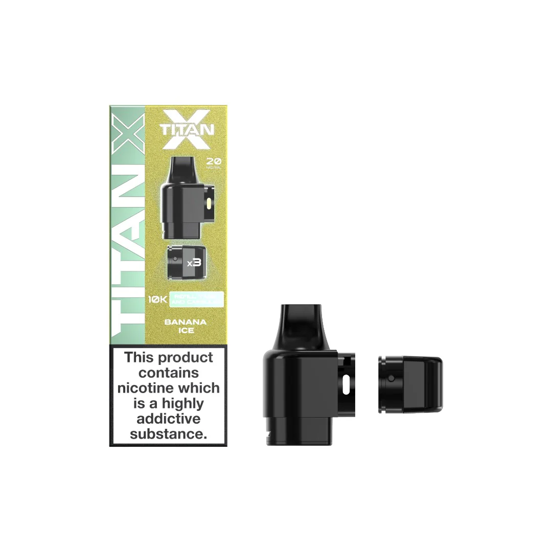20mg Titan X 10k Puff Prefilled Pods - Image 2