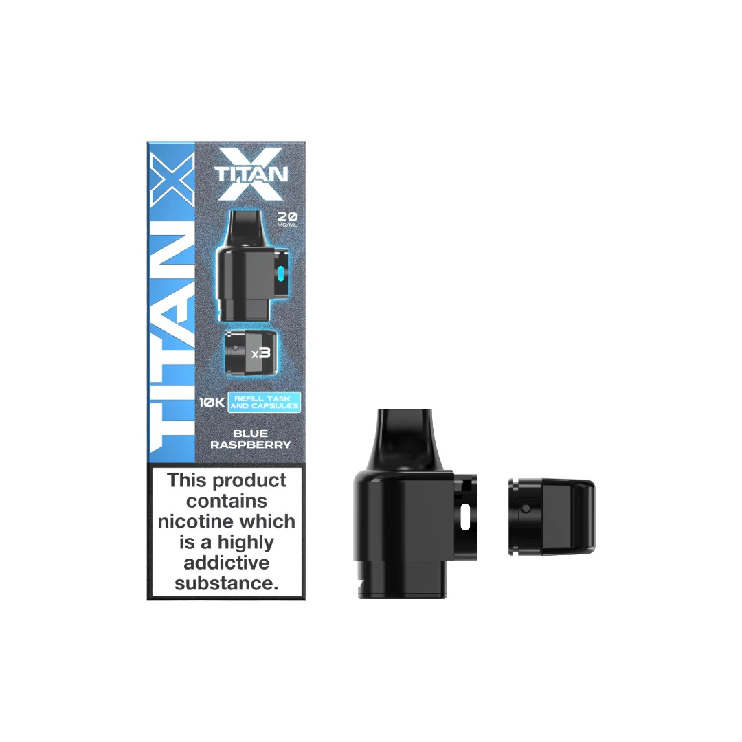 20mg Titan X 10k Puff Prefilled Pods - Image 3