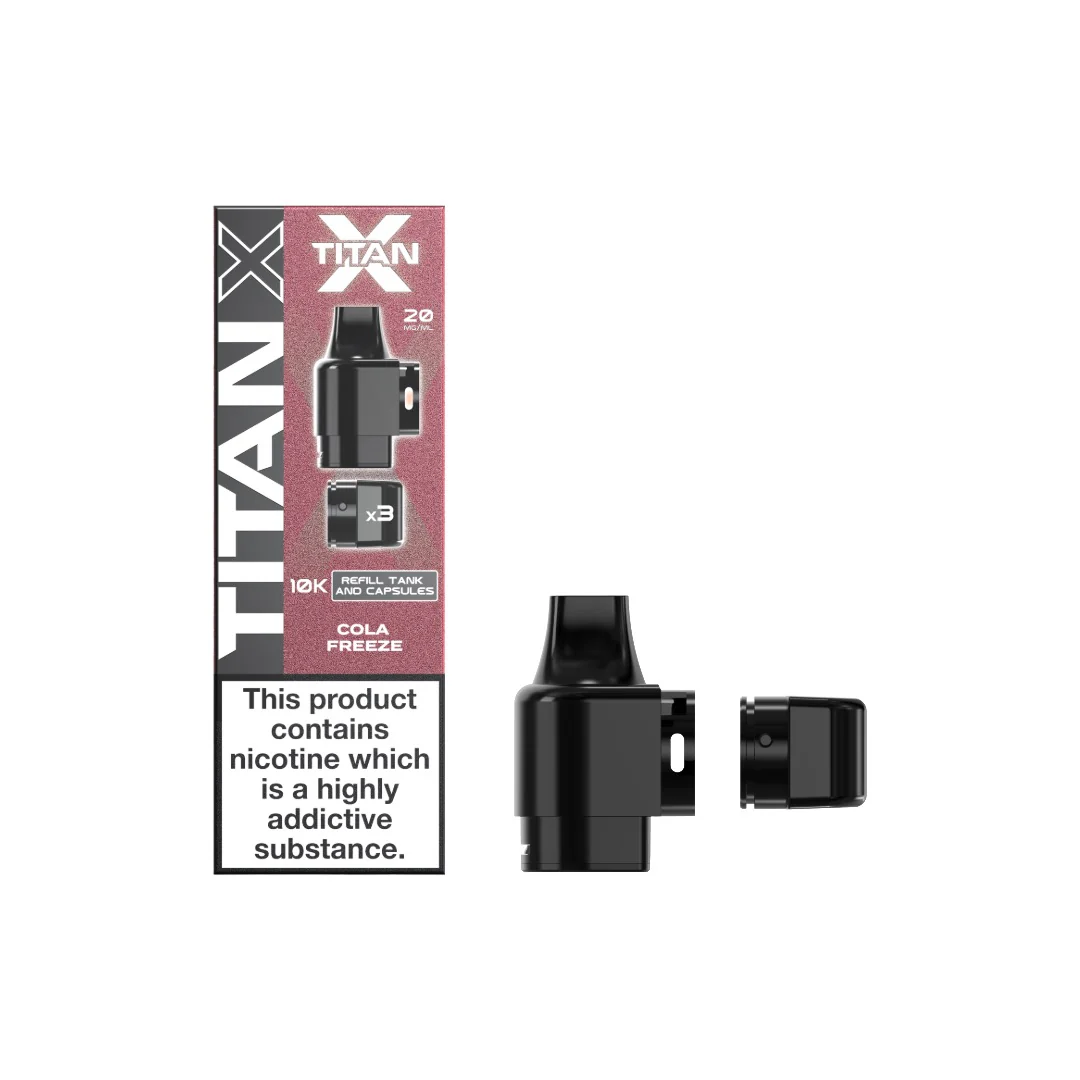 20mg Titan X 10k Puff Prefilled Pods - Image 6