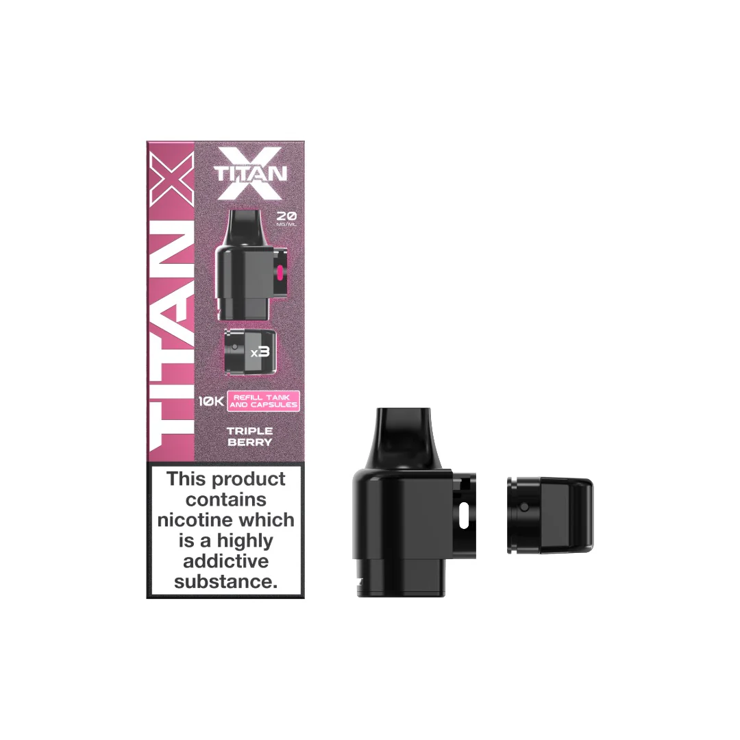20mg Titan X 10k Puff Prefilled Pods - Image 15