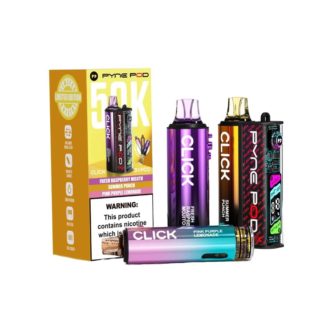 20mg Pyne Pod Click 50K Prefilled Pod Vape Kit - Image 5