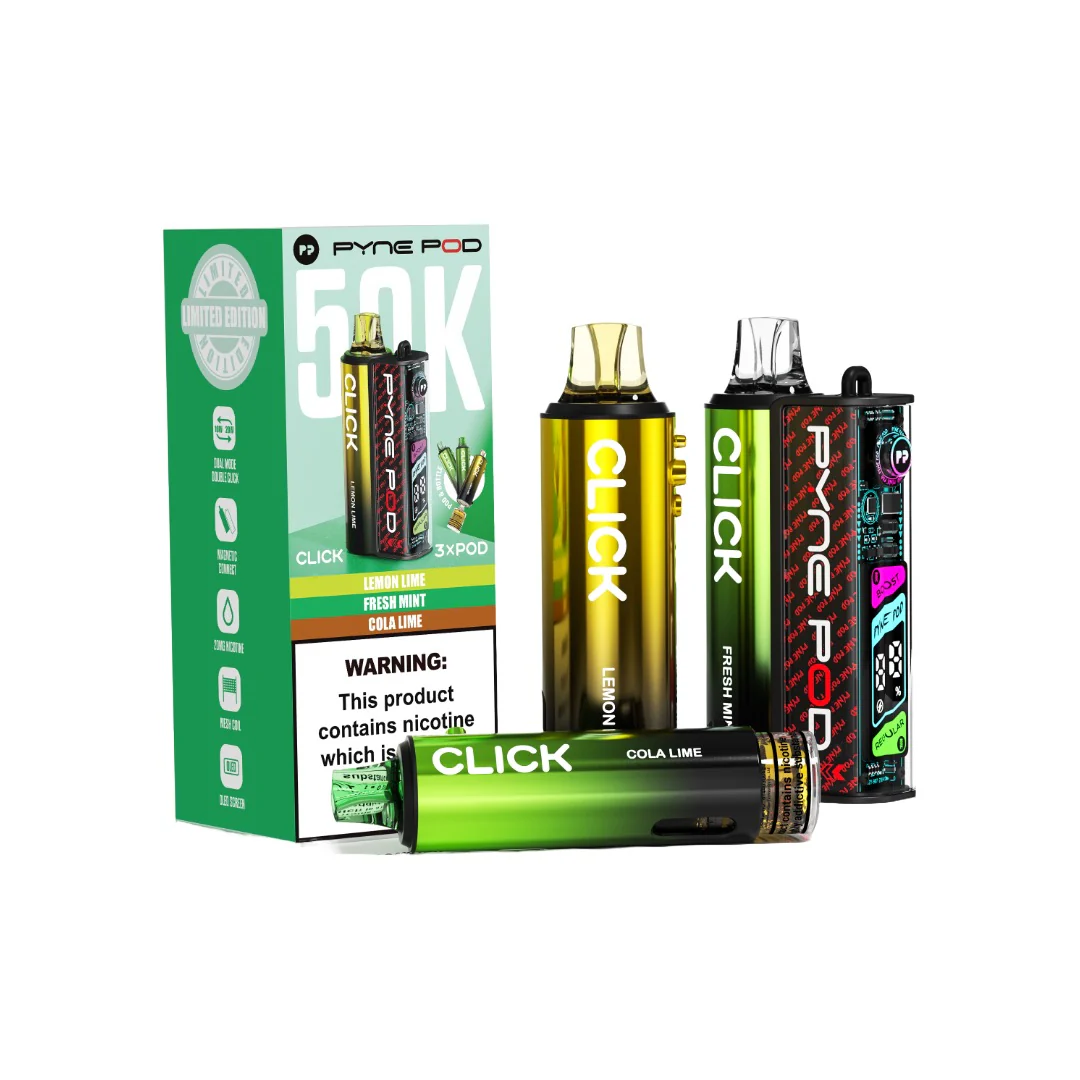 20mg Pyne Pod Click 50K Prefilled Pod Vape Kit - Image 6