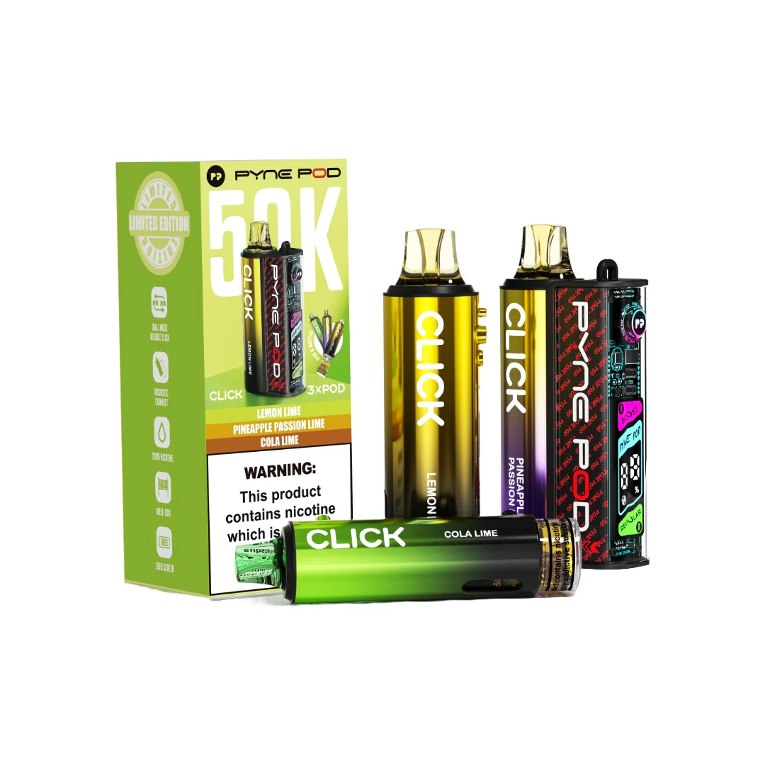 20mg Pyne Pod Click 50K Prefilled Pod Vape Kit - Image 8