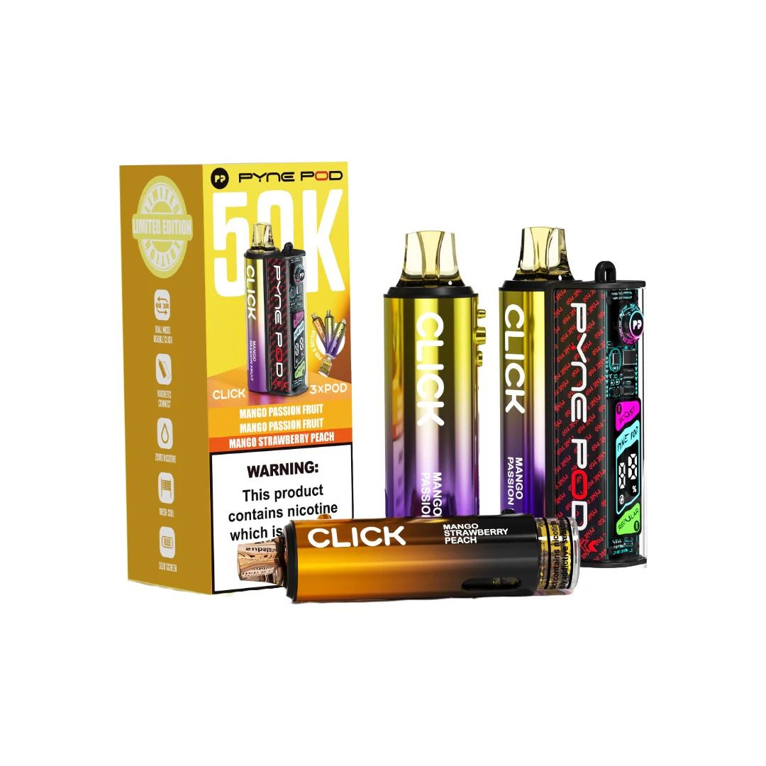 20mg Pyne Pod Click 50K Prefilled Pod Vape Kit - Image 9