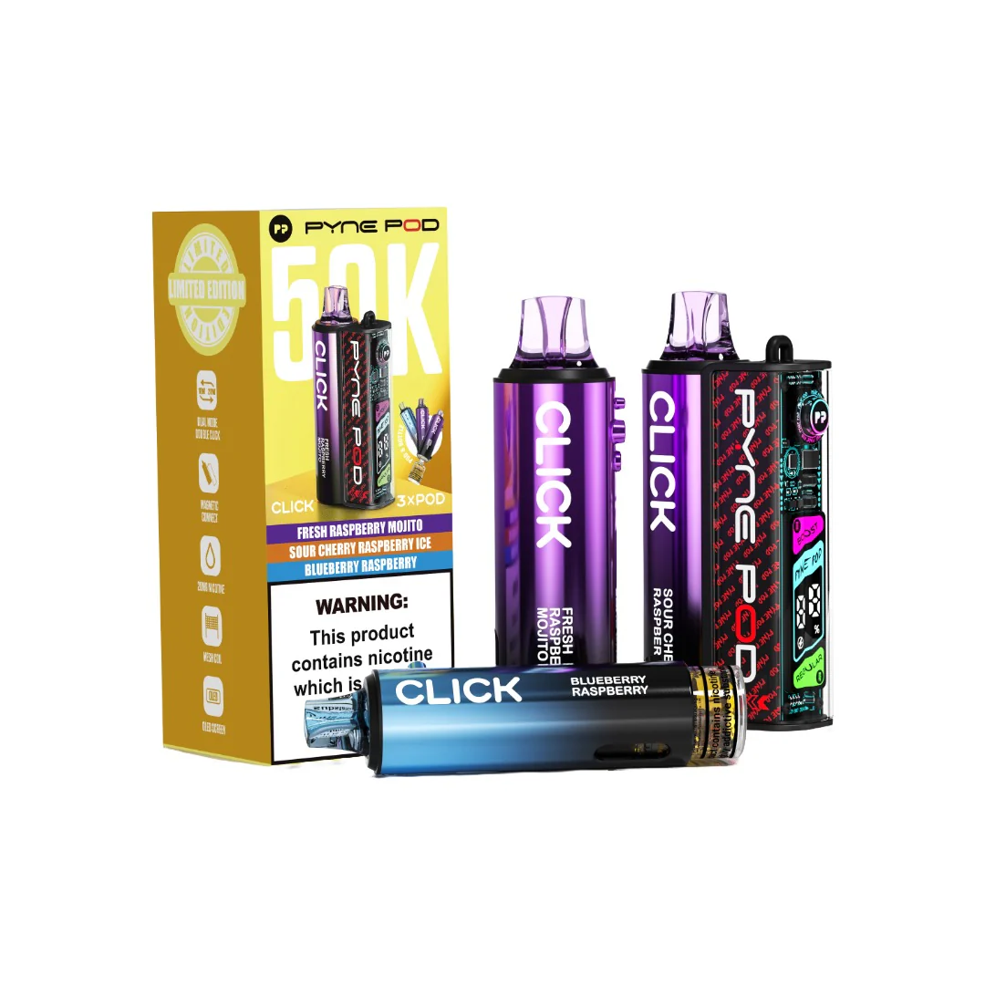 20mg Pyne Pod Click 50K Prefilled Pod Vape Kit - Image 11