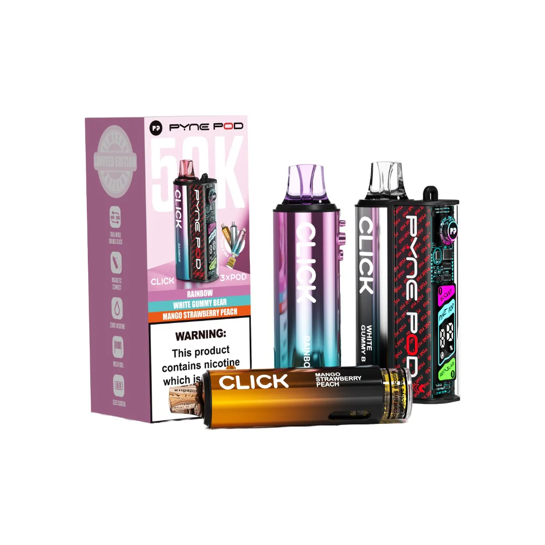 20mg Pyne Pod Click 50K Prefilled Pod Vape Kit - Image 14