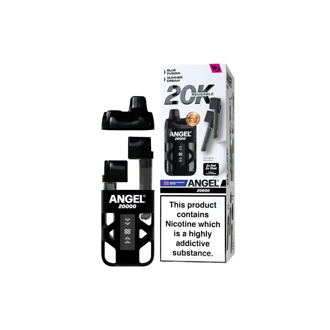 20mg Angel 20000 by Vapes Bars Duel Prefilled Pod Vape Kit 20000 Puffs - Image 11