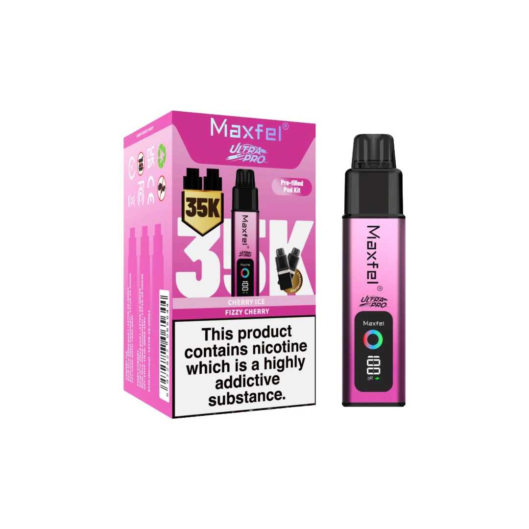 Maxfel Ultra Pro 35k Puffs Prefilled Pod Vape Kit - Image 3