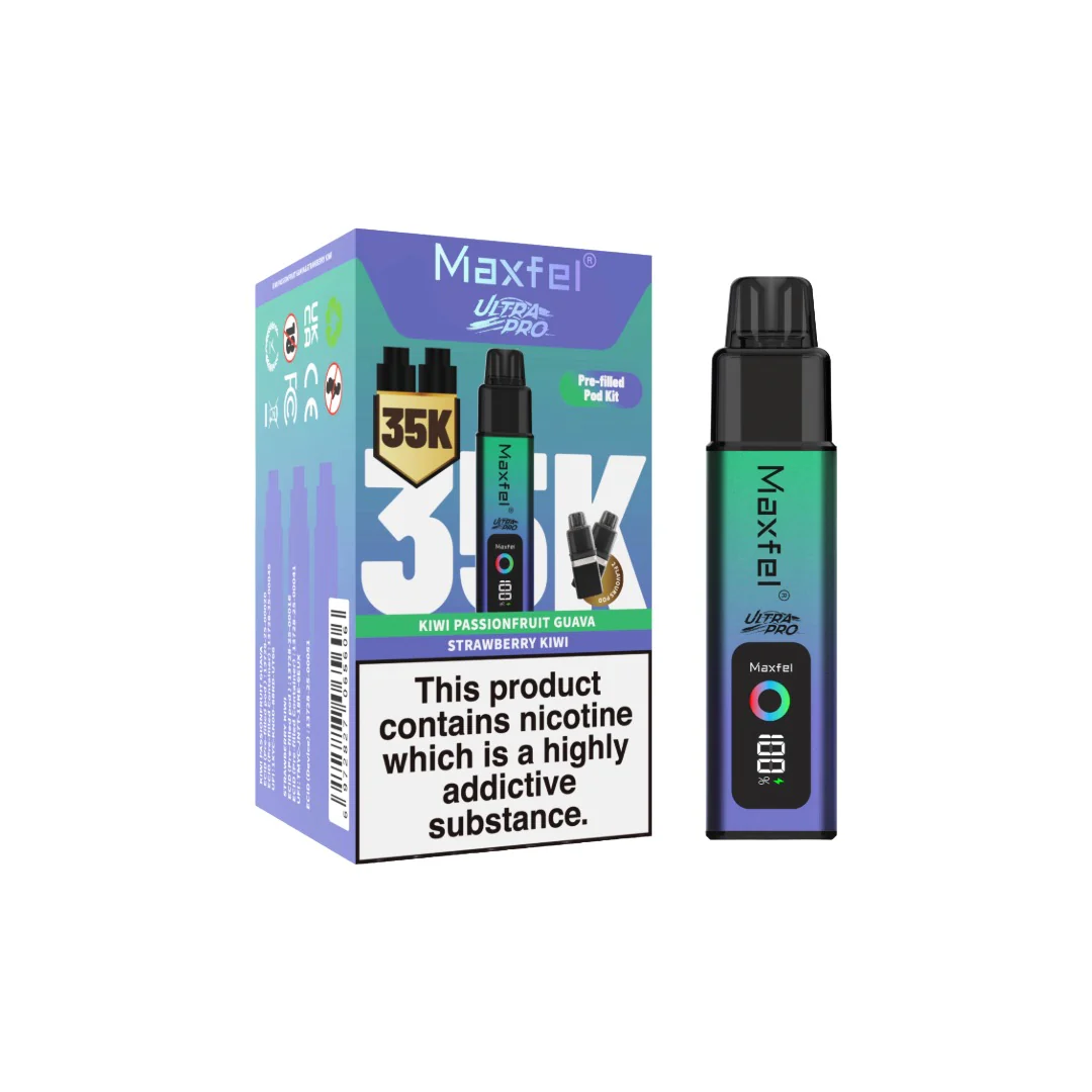 Maxfel Ultra Pro 35k Puffs Prefilled Pod Vape Kit - Image 5