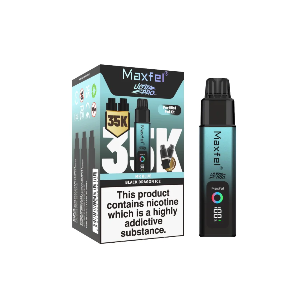Maxfel Ultra Pro 35k Puffs Prefilled Pod Vape Kit - Image 6