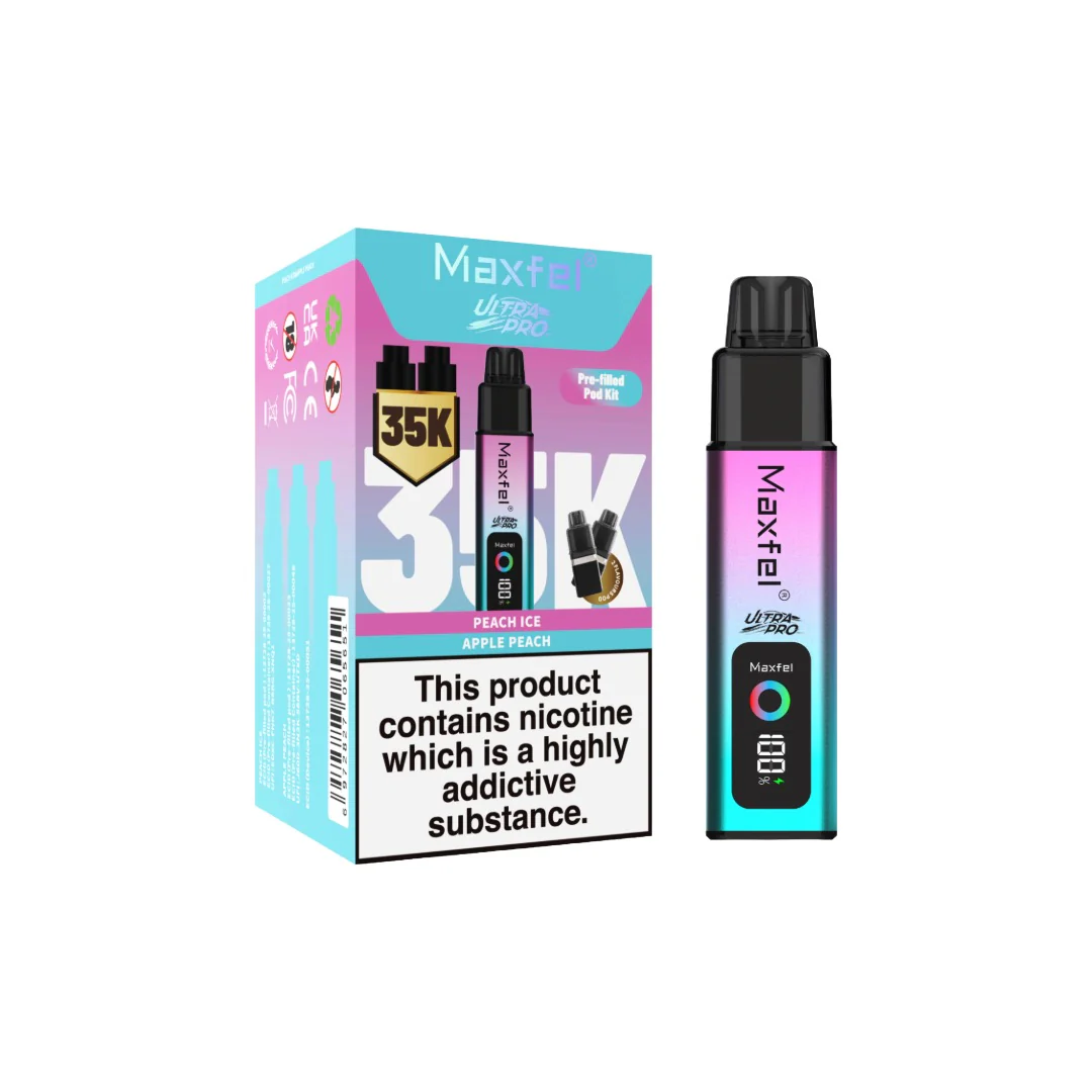 Maxfel Ultra Pro 35k Puffs Prefilled Pod Vape Kit - Image 7
