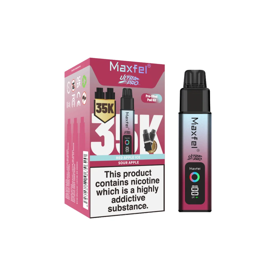 Maxfel Ultra Pro 35k Puffs Prefilled Pod Vape Kit - Image 9
