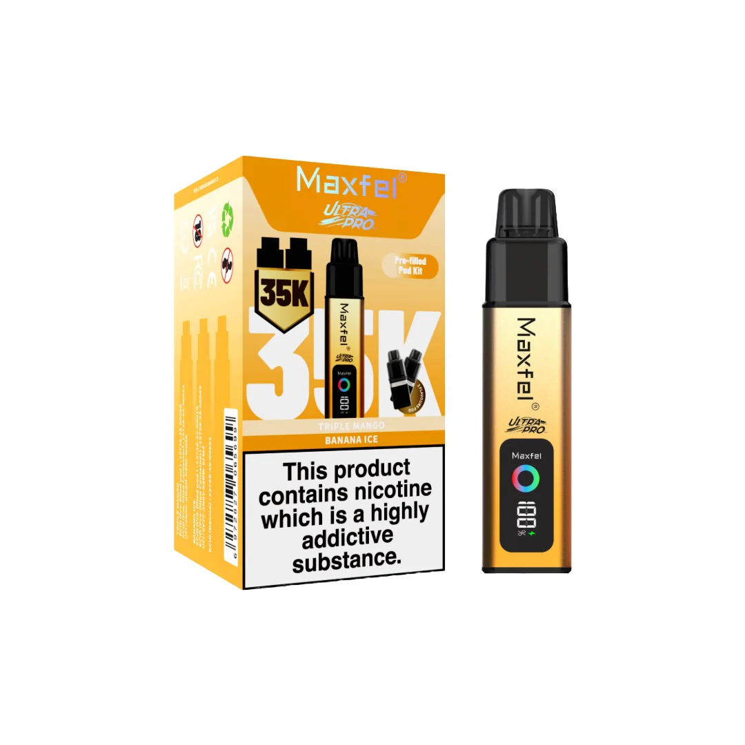 Maxfel Ultra Pro 35k Puffs Prefilled Pod Vape Kit - Image 13