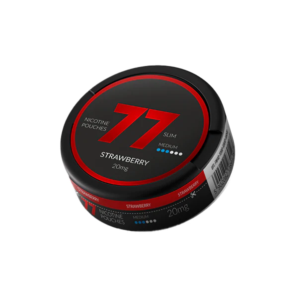 20mg 77 Slim Medium Nicotine Pouches - 20 Pouches - Image 7