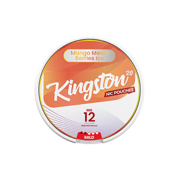 12mg Kingston Nicotine Pouches - 20 Pouches - Image 6