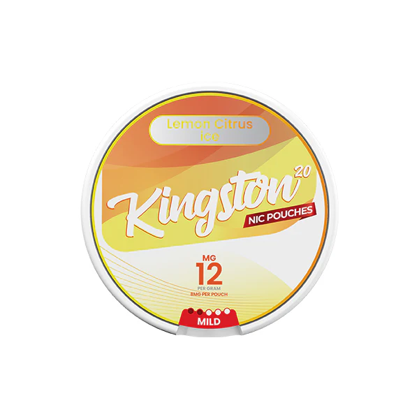 12mg Kingston Nicotine Pouches - 20 Pouches - Image 7