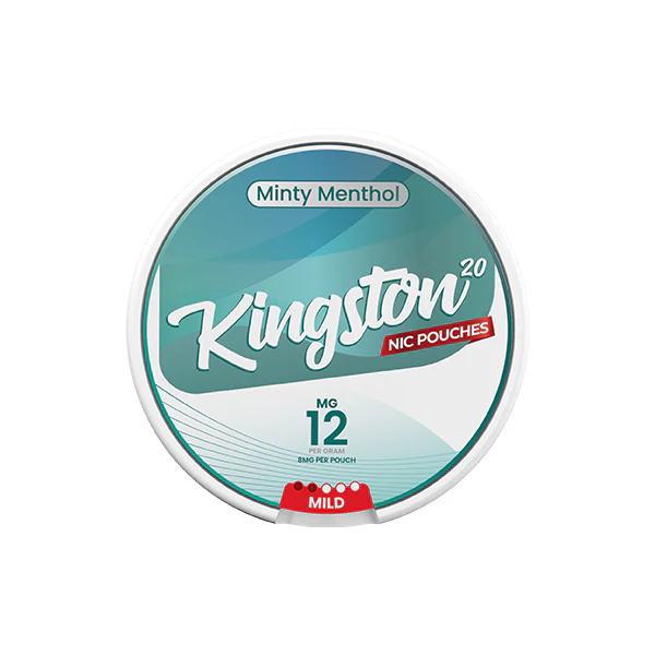 12mg Kingston Nicotine Pouches - 20 Pouches - Image 8