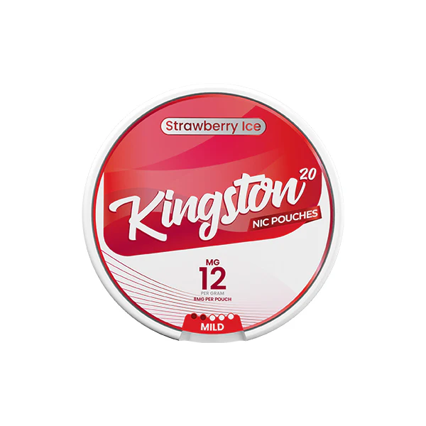 12mg Kingston Nicotine Pouches - 20 Pouches - Image 9