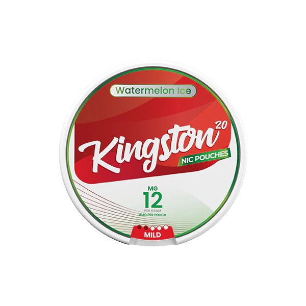 12mg Kingston Nicotine Pouches - 20 Pouches - Image 10
