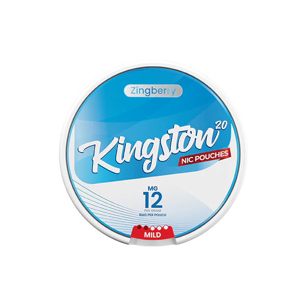 12mg Kingston Nicotine Pouches - 20 Pouches - Image 11