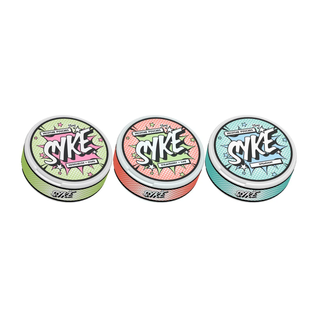 12mg SYKE Nicotine Pouches - 20 Pouches
